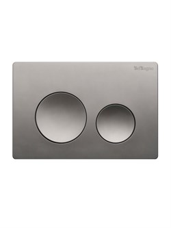 BELBAGNO Кнопка смыва BB-03C-GM, оружейная сталь BB-03C-GM