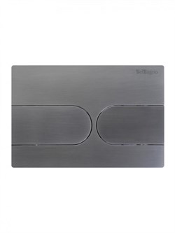 BELBAGNO Кнопка смыва BB-11-GM, оружейная сталь BB-11-GM