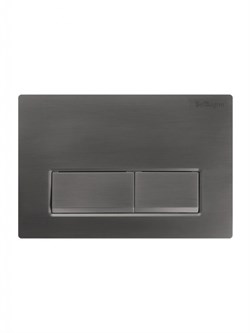 BELBAGNO Кнопка смыва BB-15R-GM, оружейная сталь BB-15R-GM