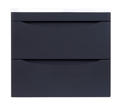 STYLE LINE El Fante Bergamo El Fante Тумба подвесная "Бергамо мини 60" (2 ящ.) Люкс антискрейтч черный, PLUS СС-00002318