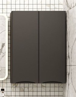 STYLE LINE El Fante Bergamo El Fante Подвесной шкаф "Бергамо мини 600" Люкс антискрейтч черный, PLUS СС-00002359