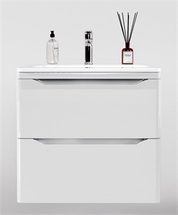 STYLE LINE El Fante Marella El Fante Тумба подвесная "Марелла 70" (2 ящ.) Люкс антискрейтч белый глянец, PLUS СС-00002408