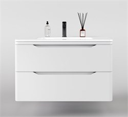 STYLE LINE El Fante Marella El Fante Тумба подвесная "Марелла 90" (2 ящ.) Люкс антискрейтч белый матовый, PLUS СС-00002413