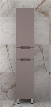 STYLE LINE Колонна напольная "Матис" 36 см 1 ящик, тауп темный, PLUS, ЭМАЛЬ ЛС-00002391