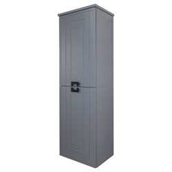 AZARIO Пенал подвесной ARMARIO 400х330х135 левосторонний, серый матовый (CS00096919) CS00096919