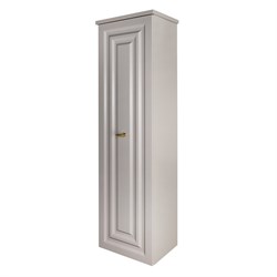 AZARIO Пенал подвесной LAURA 400х330х1350 левосторонний, кашемир, фурнитура золото (CS00096955) CS00096955