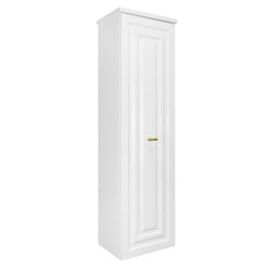 AZARIO Пенал подвесной LAURA 400х330х1350 правосторонний, белый глянцевый, фурнитура золото (CS00097627) CS00097627