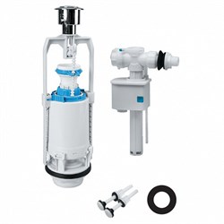 IDDIS Одноуровневая водосливная арматура боковой подвод Тип А. круглая резинка (F012400-0005) F012400-0005