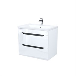 IDDIS Тумба с умывальником, подвесная, 70 см, белый, Ray, , RAY70W0i95K RAY70W0i95K