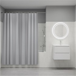 IDDIS Штора для ванной, 200x180 см, PE, серый, , P10PE18i11 P10PE18i11