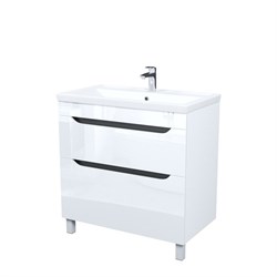 IDDIS Тумба с умывальником, напольная, 80 см, белый, Ray, , RAY80WFi95K RAY80WFi95K