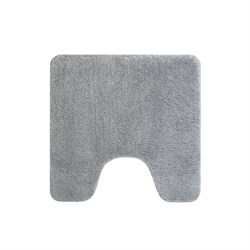 IDDIS Коврик для ванной комнаты с вырезом, 50х50, микрофибра, серый, , BTLT02Mi12 BTLT02Mi12