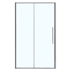 AZARIO Душевая дверь SHANGHAI 1300х1950 раздвижная, прозрачное стекло 6 мм, профиль матовый графит (AZ-Y43-130-MGR-CL) AZ-Y43-130-MGR-CL