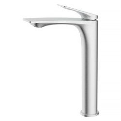 AZARIO Cмеситель для раковины-чаши Lursy высокий, керамический картридж, сатин (AZ-K9049BN) AZ-K9049BN