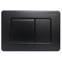 AZARIO Кнопка смыва NEW-TS механическая, двойной смыв, квадратные кнопки, нержавеющая сталь 304, черный (AZ-SS-003-B) AZ-SS-003-B