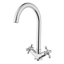 ROSSINKA H Смеситель для кухни с высоким поворотным изливом (H02-76) H02-76