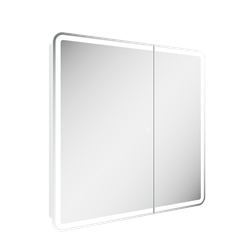 SANCOS Зеркальный шкаф для ванной комнаты Diva 800х149х800, с подсветкой, арт.DIV800 DIV800