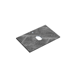 SANCOS Столешница для ванной комнаты 700х460, цвет black sky, арт. TT70A1X TT70A1X