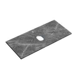 SANCOS Столешница для ванной комнаты 1200х460, цвет black sky, арт. TT120A1X TT120A1X