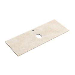 SANCOS Столешница для ванной комнаты 1200х460, цвет kreman, арт. TT120A2X TT120A2X