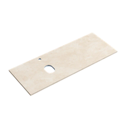 SANCOS Столешница для ванной комнаты 1200х460, цвет kreman, арт. TT120A2XL, левая TT120A2XL