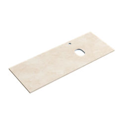 SANCOS Столешница для ванной комнаты 1200х460, цвет kreman, арт. TT120A2XR, правая TT120A2XR