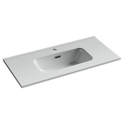 SANCOS CN7026 Раковина мебельная накладная Compact 810x395x170, цвет белый CN7026