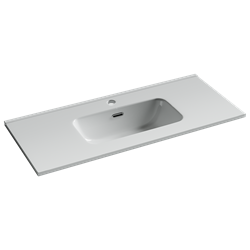 SANCOS CN7030 Раковина мебельная накладная Compact 910x395x170, цвет белый CN7030