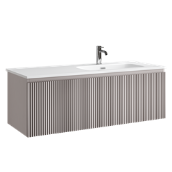 SANCOS Тумба подвесная Snob R 1.0 1195х445х406, c одним ящиком оснащенным доводчиками, Doha Soft , арт.SNR1.0120RSM SNR1.0120RSM