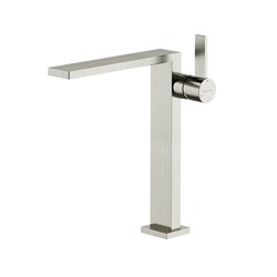 SANCOS Смеситель для раковины высокий Linn, брашированный никель, PVD покрытие, арт. SC9020BN SC9020BN