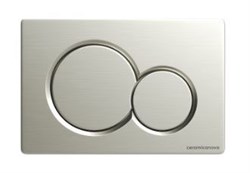 CERAMICA NOVA Кнопка смыва Balance, клавиши Sphere, цвет брашированный никель, арт. CN12-003BN CN12-003BN