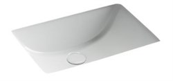 CERAMICA NOVA Раковина встраиваемая снизу Era, с отверстием слива - перелива 515x380x195 мм, белый, арт.CN15001 CN15001
