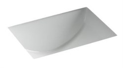 CERAMICA NOVA Раковина встраиваемая снизу Era, с отверстием слива - перелива 460x348x213 мм, белый, арт.CN15002 CN15002