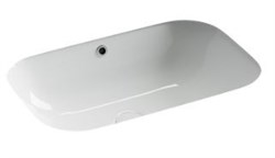 CERAMICA NOVA Раковина встраиваемая снизу Era, c отверстием слива - перелива, 610x405x190мм, белый, арт.CN15007 CN15007