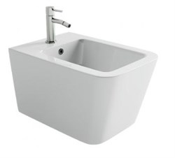 CERAMICA NOVA Биде подвесное Miro с крепежом для скрытого монтажа белый CN11004 CN11004