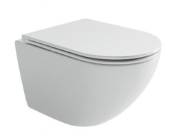 CERAMICA NOVA Унитаз подвесной Alba торнадо 3.0 сиденье микролифт белый CN11005T CN11005T