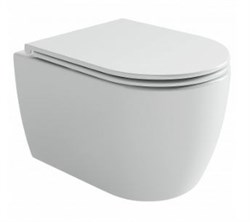 CERAMICA NOVA Унитаз подвесной Noe торнадо 3.0 сиденье микролифт белый CN4011T CN4011T