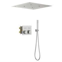 TIMO Душевая система встроенная с термостатом Petruma никель (SX-5209/13SM) SX-5209/13SM