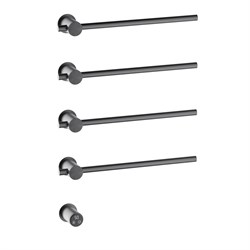 TIMO Полотенцесушитель электрический, встроенный Saona черное золото (040/18SM) 040/18SM