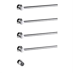 TIMO Полотенцесушитель электрический, встроенный Saona хром (040/00SM) 040/00SM