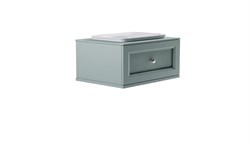 ASTRA-FORM Тумба подвесная Классик 80см 1ящ NCS S 3005-b80g мат, раковина Ретро бел глянц, столешница Solid в цвете 4631177715488