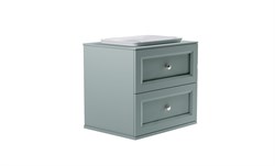 ASTRA-FORM Тумба подвесная Классик 70см 2ящ NCS S 3005-b80g мат., раковина Ретро бел глянц, столешница Solid в цвете 4631177715662