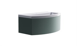 ASTRA-FORM Нижний шкаф Венеция2.0  80 с 1 ящиком  зеленый (NCS S 3005-B80G матовый) + Раковина "Венеция 80" 3100003ncss3005-b80g+04010022