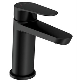 CERSANIT Смеситель для раковины средний LARA однорычажный черный A68152