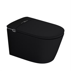 ABBER Электронный унитаз-бидеBequem AC1121SMB подвесной черный матовый AC1121SMB