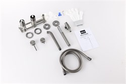 ABBER Смеситель Wasser Kreis 316 AF8130BGG для ванны скрытого монтажа, оружейная сталь брашированная AF8130BGG