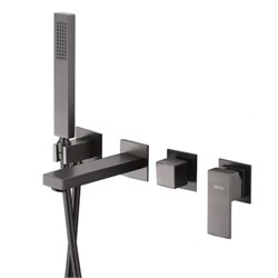 ABBER Смеситель Daheim AF8230NG для ванны скрытого монтажа, никель AF8230NG