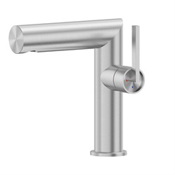 ABBER Смеситель Perfekte 316 AF8A10BST для раковины, сталь брашированная AF8A10BST