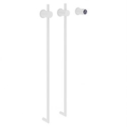 ABBER Полотенцесушитель электрический  Charme AH4002MW белый матовый AH4002MW