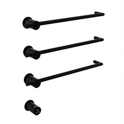 ABBER Полотенцесушитель электрический  Charme AH4003MB черный матовый AH4003MB